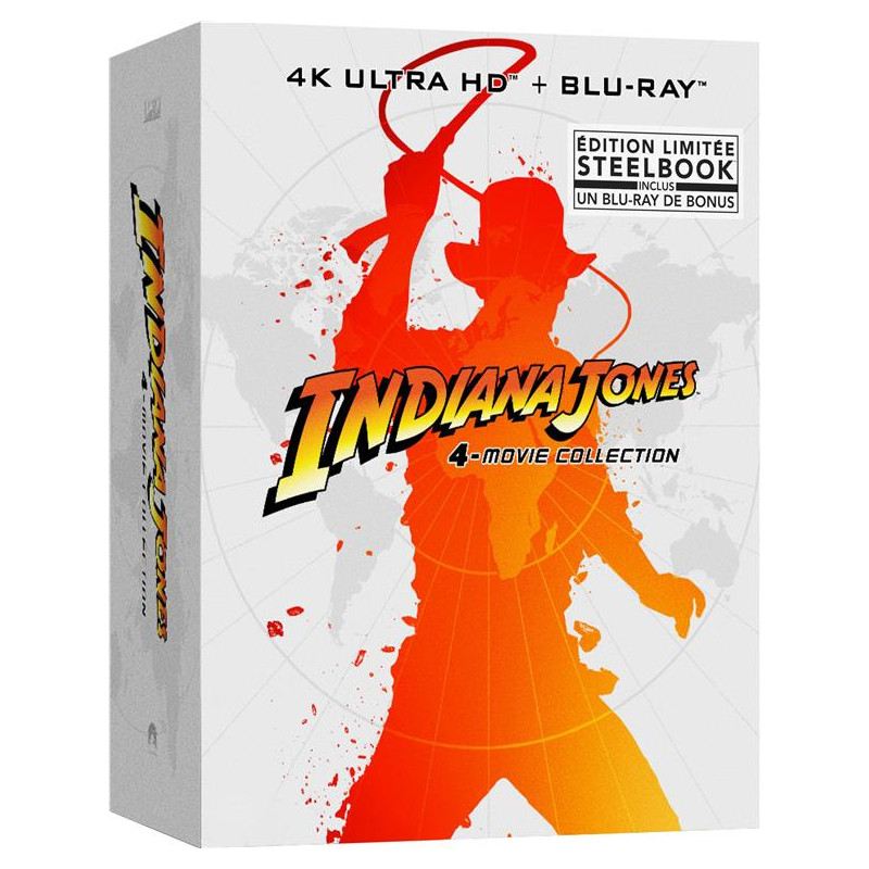 Indiana Jones : précommandez le coffret Blu-ray 4K Ultra HD ! - Actus Ciné  - AlloCiné